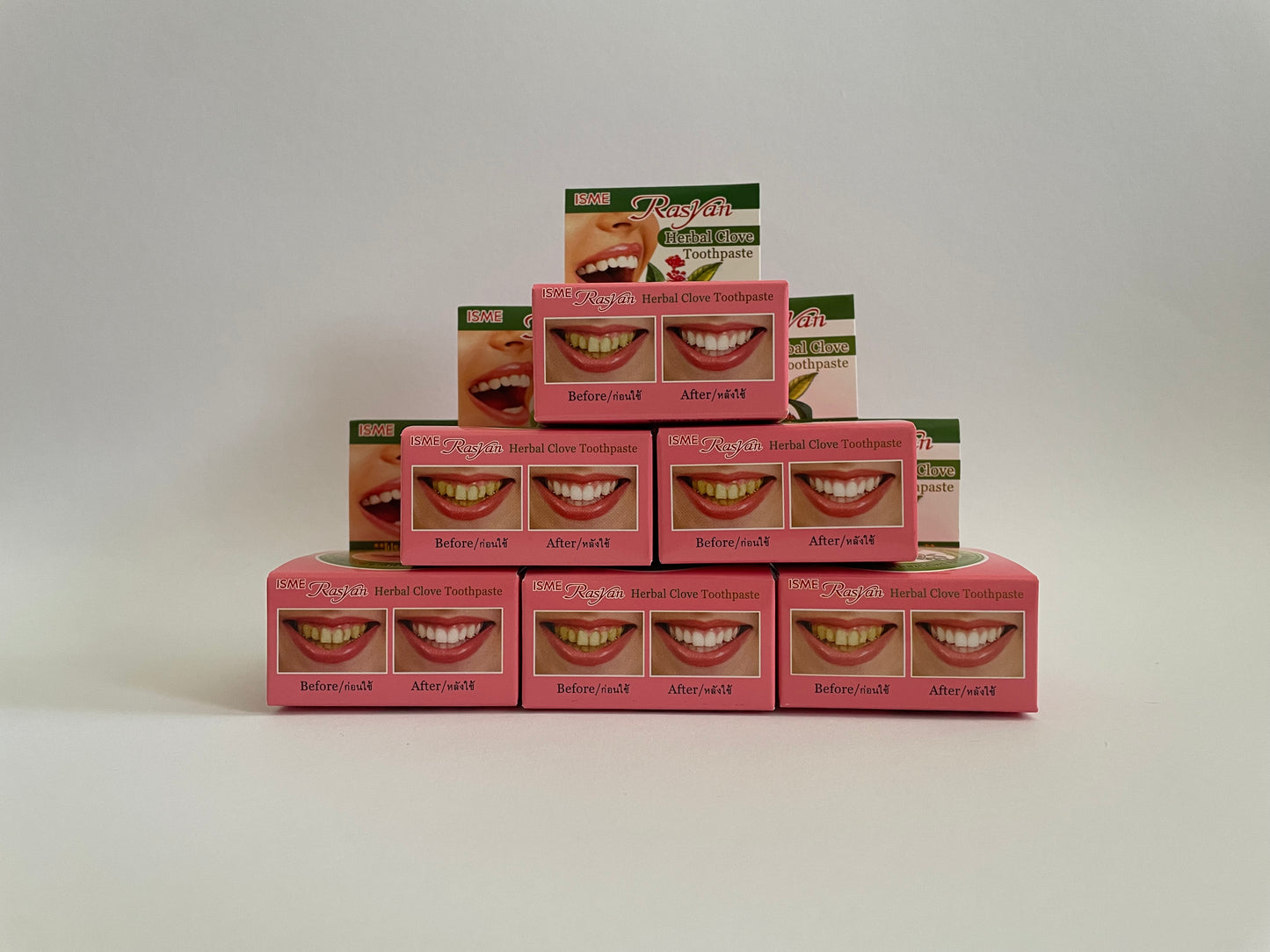 6 Rasyan ISME Herbal Clove Toothpaste Tooth paste Anti Bacteria Bad Breath Decay