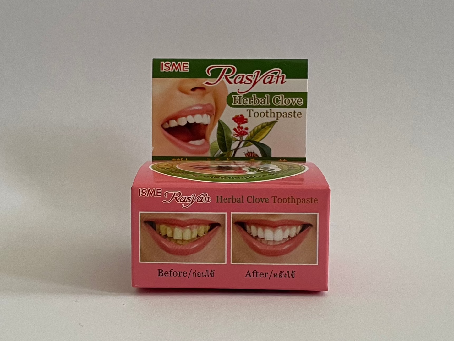 Rasyan ISME Herbal Clove Toothpaste Zahnpasta für weisse Zähne ( 25 Gramm)