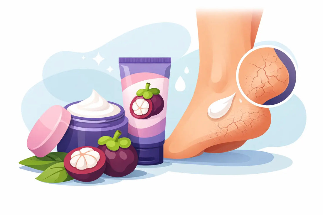 Mangosteen Fußcreme gegen rissige Ferse?