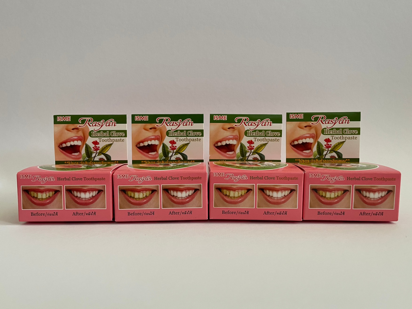 Rasyan ISME Herbal Clove Toothpaste Zahnpasta  für weisse Zähne ( 25 Gramm)